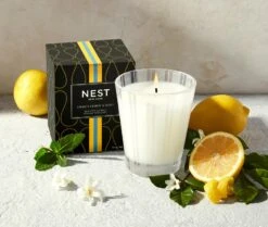 Amalfi Lemon & Mint Classic Candle -Fragrances Sales NESTNY CORE AML CAN CL 3