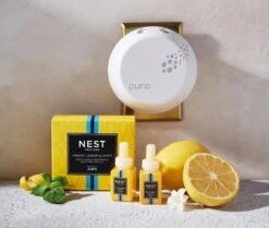 Amalfi Lemon & Mint Refill Duo For Pura Smart Home Fragrance Diffuser -Fragrances Sales NESTNY CORE AML DIF PURA REF 3