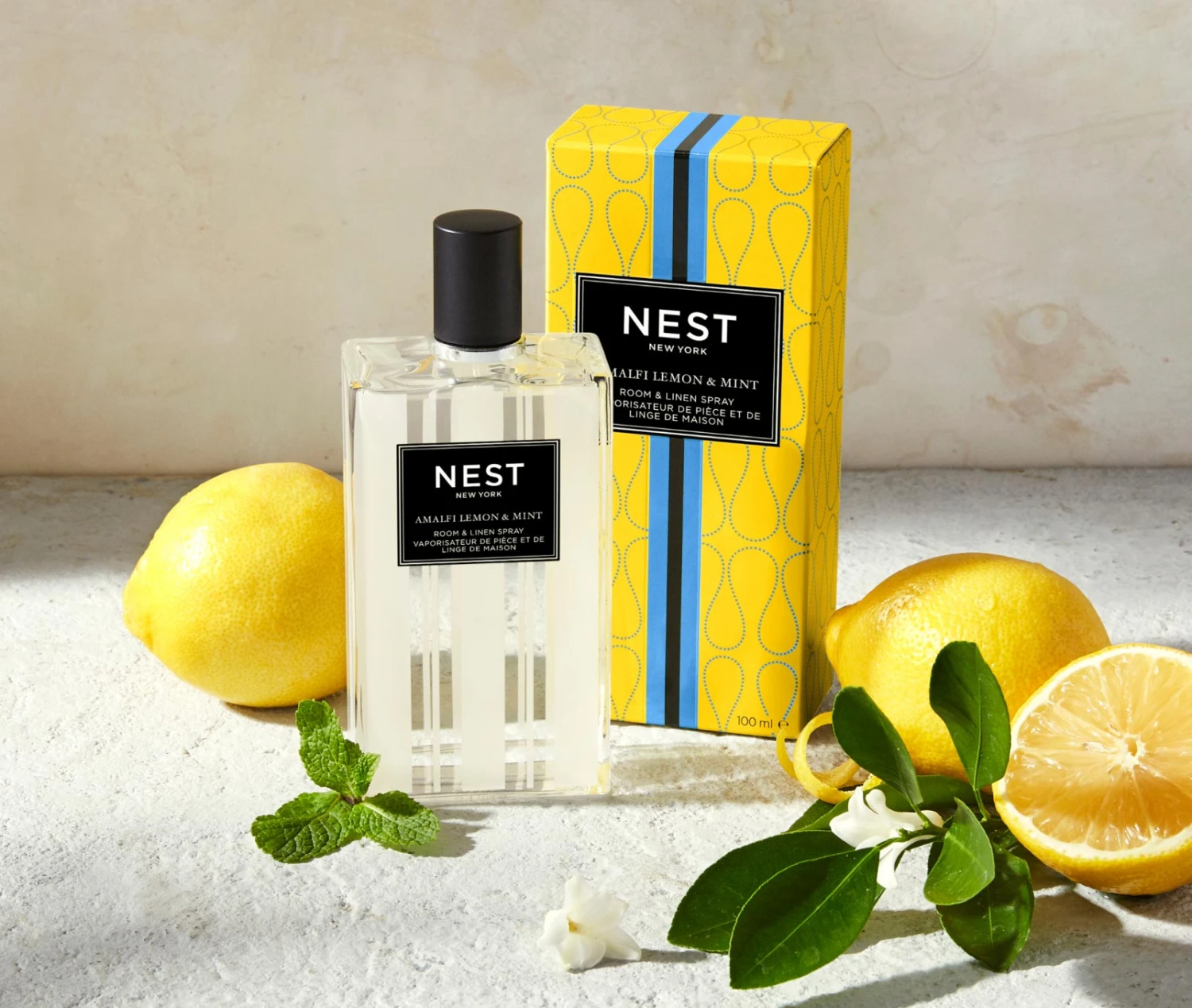 Amalfi Lemon & Mint Room & Linen Spray Amalfi Lemon & Mint Room & Linen Spray -Fragrances Sales NESTNY CORE AML ROOM 2