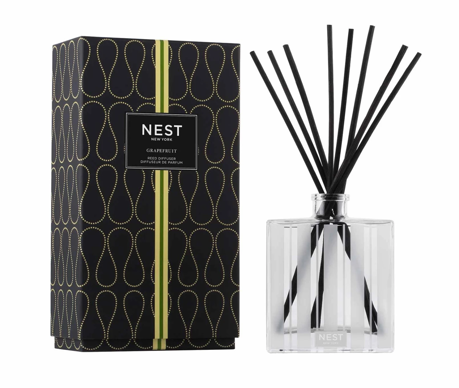Grapefruit Luxury Reed Diffuser Grapefruit Luxury Reed Diffuser -Fragrances Sales NESTNY CORE GF DIF REED LX 1 white background