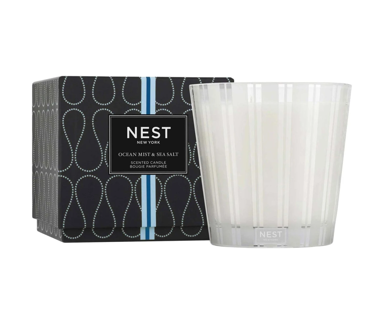 Ocean Mist & Sea Salt Luxury Candle Ocean Mist & Sea Salt Luxury Candle -Fragrances Sales NESTNY CORE OS CAN LX 1 white background