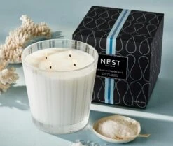 Ocean Mist & Sea Salt Luxury Candle 2 Ocean Mist & Sea Salt Luxury Candle -Fragrances Sales NESTNY CORE OS CAN LX 3