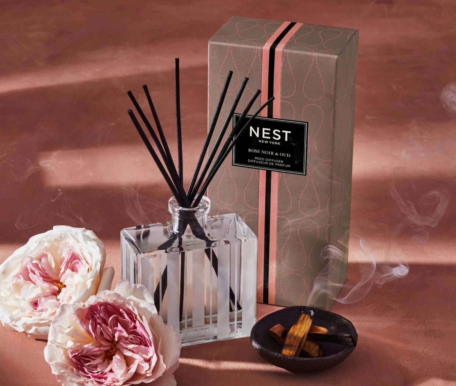 Rose Noir & Oud Reed Diffuser Rose Noir & Oud Reed Diffuser -Fragrances Sales NESTNY CORE RO DIF REED 3