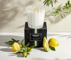Santorini Olive & Citron 3-Wick Candle -Fragrances Sales NESTNY CORE SOC CAN 3W 3