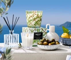 Santorini Olive & Citron Specialty 3-Wick Candle 3 Santorini Olive & Citron Specialty 3-Wick Candle -Fragrances Sales NESTNY CORE SOC CAN 3W SPEC 4