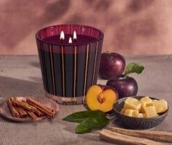 Autumn Plum 3-Wick Candle -Fragrances Sales NESTNY FF ATP CAN 3W 3