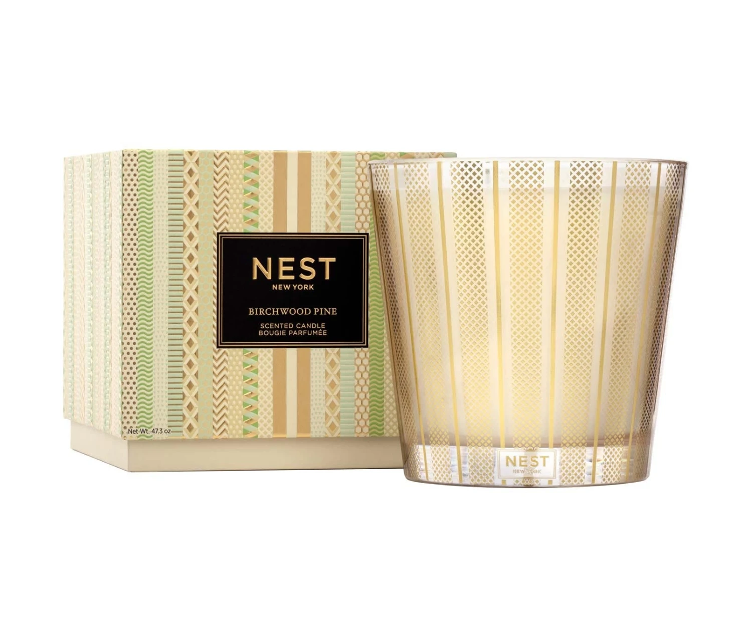 Birchwood Pine Luxury Candle Birchwood Pine Luxury Candle -Fragrances Sales NESTNY FF BP CAN LX 1 white background