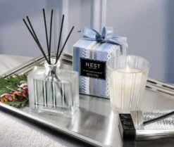 Blue Cypress & Snow Classic Candle -Fragrances Sales NESTNY FF BSN CAN CL 4