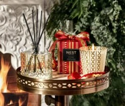 Holiday Classic Candle & Diffuser Set -Fragrances Sales NESTNY FF HL SET CAN CL DIF REED 3