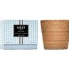 Rattan Driftwood & Chamomile 3-Wick Candle
