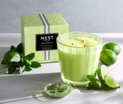 Lime Zest & Matcha 3-Wick Candle 2 Lime Zest & Matcha 3-Wick Candle -Fragrances Sales NESTNY WELL LZM CAN 3W 3