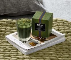 NEST New York X Bearaby Midnight Moss & Vetiver Gift Set -Fragrances Sales NESTNY WILD MV SET BLANKET 3